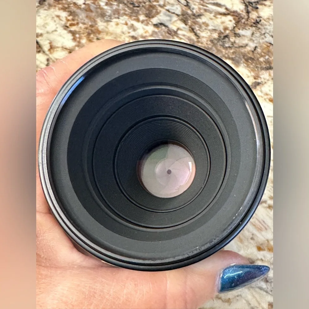 Used Nikon AF 60mm Micro 2.8 w caps UV pro lens filter like new